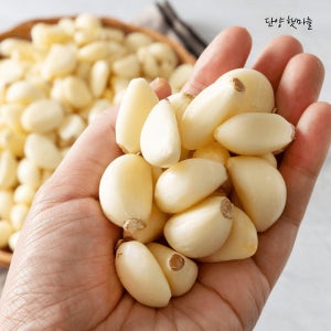 [5+1 김장맞이 이벤트]단양마늘 깐마늘 김장용 한지형 햇깐마늘 500g 1kg 농가직송