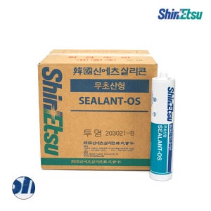 신에츠 무초산 실리콘 OS 비초산형 실내 인테리어 실란트 투명, 25개