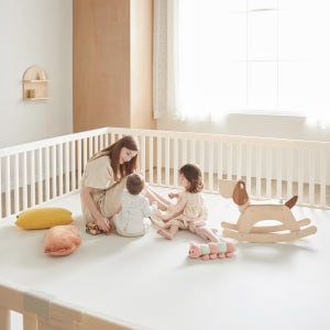 알집 더블제로매트+우들리베이비룸 260X280 세트