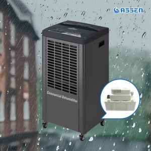 아쎈 산업용제습기 AT-125P 대용량 공업용 공장용 업소용 이동식 제습기 116L (펌프형)