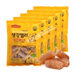 일광제과 생강젤리(280g) x 5봉