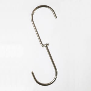 S자고리 걸이 후크 스텐304 회전-S고리(3.5X14cm)국산, 1개
