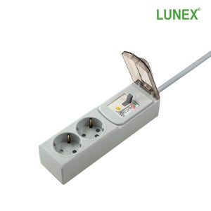 국산 대용량 고전력 에어컨 전기 연장선 1.5m 멀티 콘센트 누전차단 2구 고용량 멀티탭