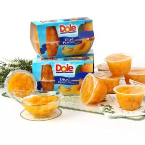 Dole 복숭아 과일컵 113g x 16 x 2