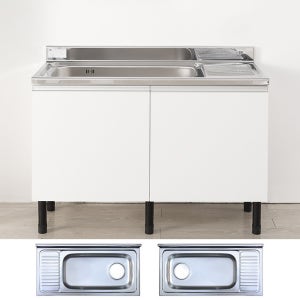 리즈하임 싱크대 1200 개수대 점보볼 완제품 국내제작 셀프시공