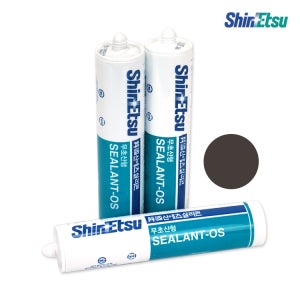 신에츠 무초산 실리콘 OS 비초산형 실내 인테리어 실란트 진밤색, 1개