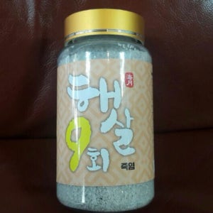 [최신제품]해월 햇살죽염 효능 9회 9번구운 가루 고체 500g 1킬로