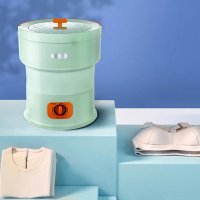 행주짜는기계 미니짤순이 탈수기 Ultrasoni-접이식 의류 세탁기, 휴대용 반자동