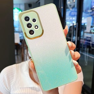 갤럭시A72 4G LTE 카메라보호 도금 펄 글리터 핸드폰 케이스