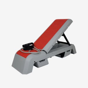 바디스컬쳐 2단 다목적 스텝박스 유산소 에어로빅 운동 튜닝밴드 포함