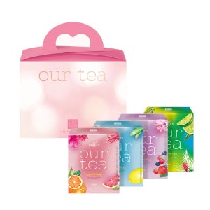 쟈뎅 올더타임 아워티 선물세트 2개(총 32T) 오렌지자몽 레몬 히비스커스티 민트티