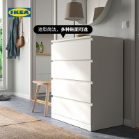 IKEA MALM 이케아 4 서랍 캐비닛 모던 북유럽 대용량 수납 침실 심플 미니멀 카페 인테리어 신혼 선물