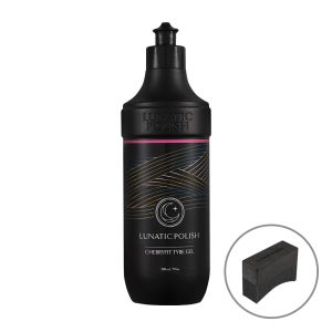 (+타이어스펀지)루나틱폴리 체리핏 타이어 젤 불스원 간편 젤타입 고광택 갈변방지 500ml
