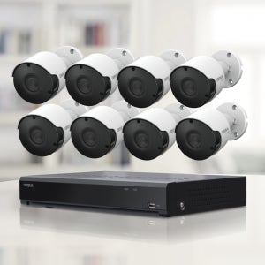 캠플러스 500만화소 8채널 8대 직접설치 CCTV세트 (2T)