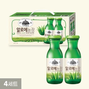 가야농장 알로에 180ml, 48개