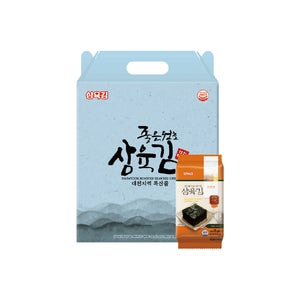[삼육김본사] 삼육 3호 선물세트 식탁김 (30매) 15g, 15봉