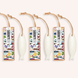 카스텔벨 물고기 정어리비누 x 3 걸이형 포르투갈 쉐프 주방 전용 핸드솝