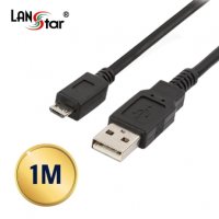 USB2.0 MICRO케이블 A／M-MICRO B／M 1M L10353