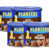 Planters 플랜터스 로스트 피칸 (205g) x 4통 Roasted Pecans Resealable