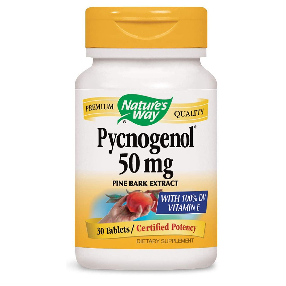 <b>Natures Way Pycnogenol</b> <b>네이쳐스웨이 피크노제놀</b> 50mg 30정
