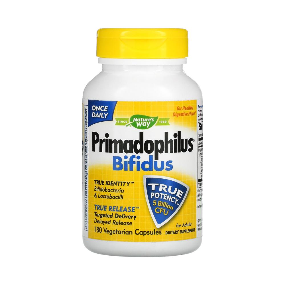 네이처스웨이 <b>프리마도필러스 비피더스 50억</b>CFU 180비건캡슐