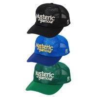 히스테릭글래머 로고 자수 매쉬캡 3컬러 HYSTERIC GLAMOUR 22SS