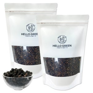 헬로우그린 1등급 통 흑후추 리필팩 500g, 2개