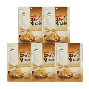 바다소리 용대리황태 고풍미황태채 50g x 5봉 황태채간식 마른안주