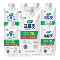 셀렉스 프로핏 웨이프로틴 프로틴 초코 330ml 12팩