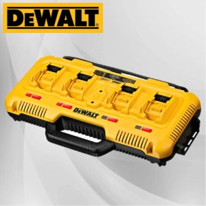 디월트 4구 멀티포트 고속 충전기 DCB104 12V-60V
