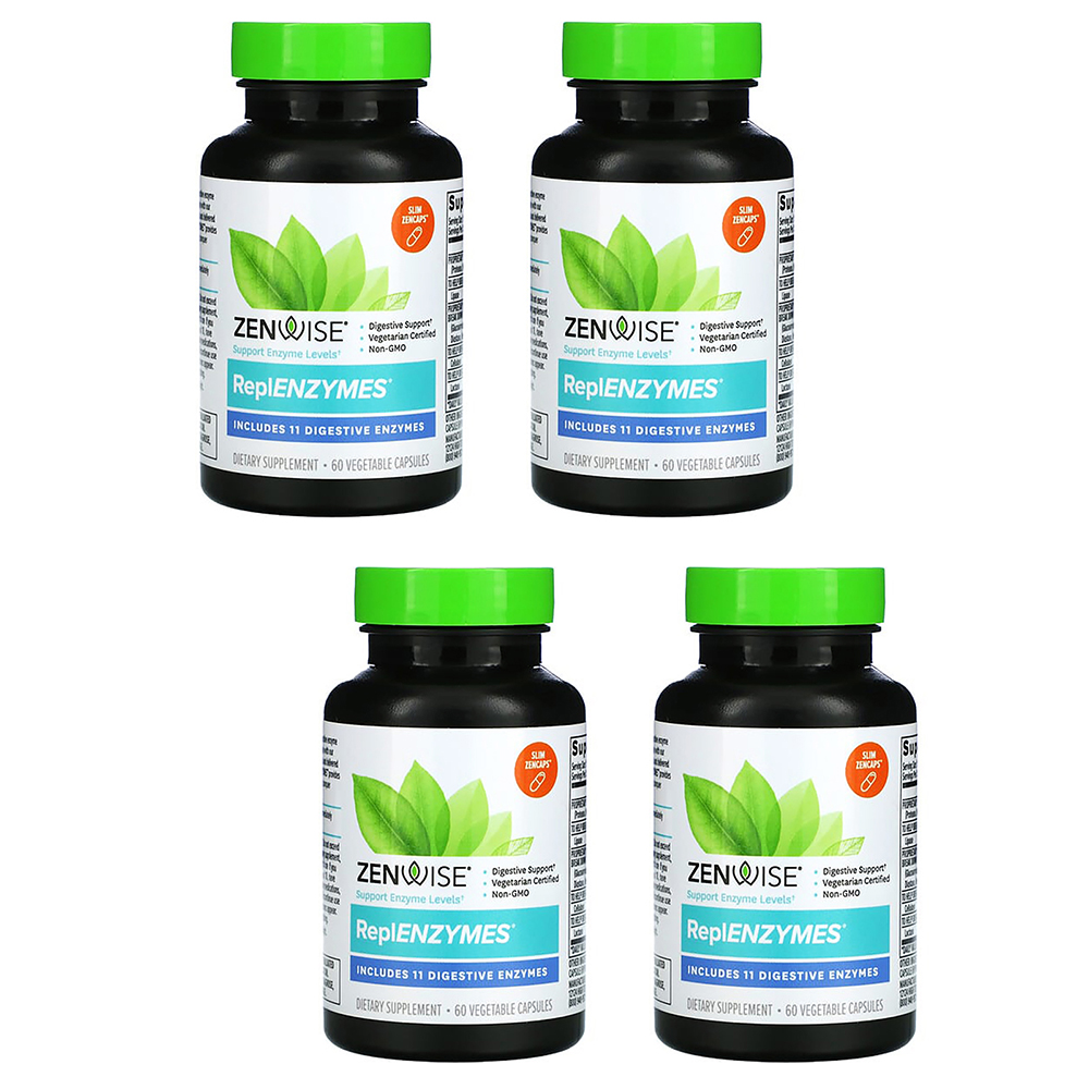 ReplENZYMES 60베지캡슐 x 4개
