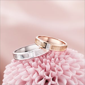 14k 18k 사각큐빅 심플 라인 밴드 종로 두꺼운 디자인 30대 커플링 각인