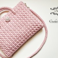 코바늘 사계절 핸드백 (Crochet handbag)