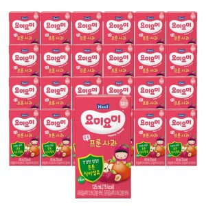 요미요미 튼튼주스 프룬사과 125mlx24팩