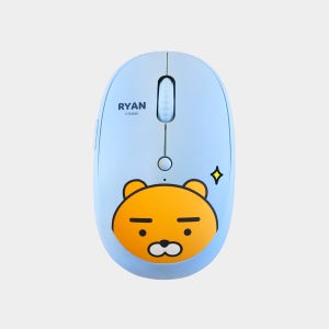 카카오프렌즈 라이언 멀티페어링 블루투스 충전식 무선 마우스 KFM100R