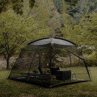 폴라리스 더 뉴 안티키토 블랙 메쉬쉘터 그늘막 타프스크린 모기장 여름용 캠핑 텐트