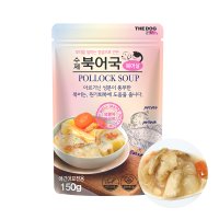 강아지 간식 파우치 더독 간편 건강북어국 150g