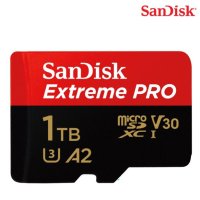 샌디스크 마이크로 SD 카드 1TB 1테라 Extreme Pro 블랙박스 QXCD 메모리