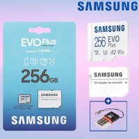 삼성 마이크로 SD카드 256GB EVO PLUS 스마트폰 태블릿 닌텐도 외장 메모리카드