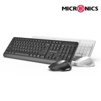 마이크로닉스 MANIC KM630W 무선 키보드 마우스 세트 (블랙)