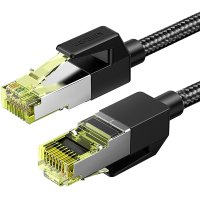 CAT7 랜케이블 랜선 10G 기가 고급형 패브릭 UTP 이더넷 인터넷 선 0.5m