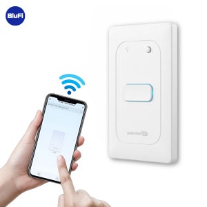 스마트 IoT 스마트스위치 - 와이파이 조명 전기 원격제어 자동불끄기 전등스위치 1구