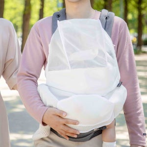 꼼마망 미세먼지 아기띠커버 가드 아기띠마스크