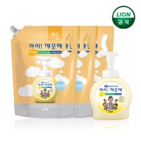 아이깨끗해 1.8L리필x3개+490ml 공용기/ 핸드워시 거품형 손세정제