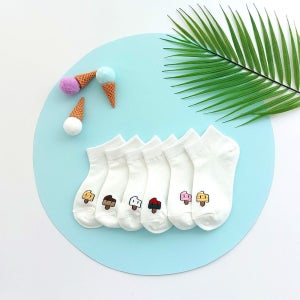 아동발목양말 유아 여름 매쉬 망사 스니커즈 아동 키즈 주니어 미끄럼방지 페이크삭스