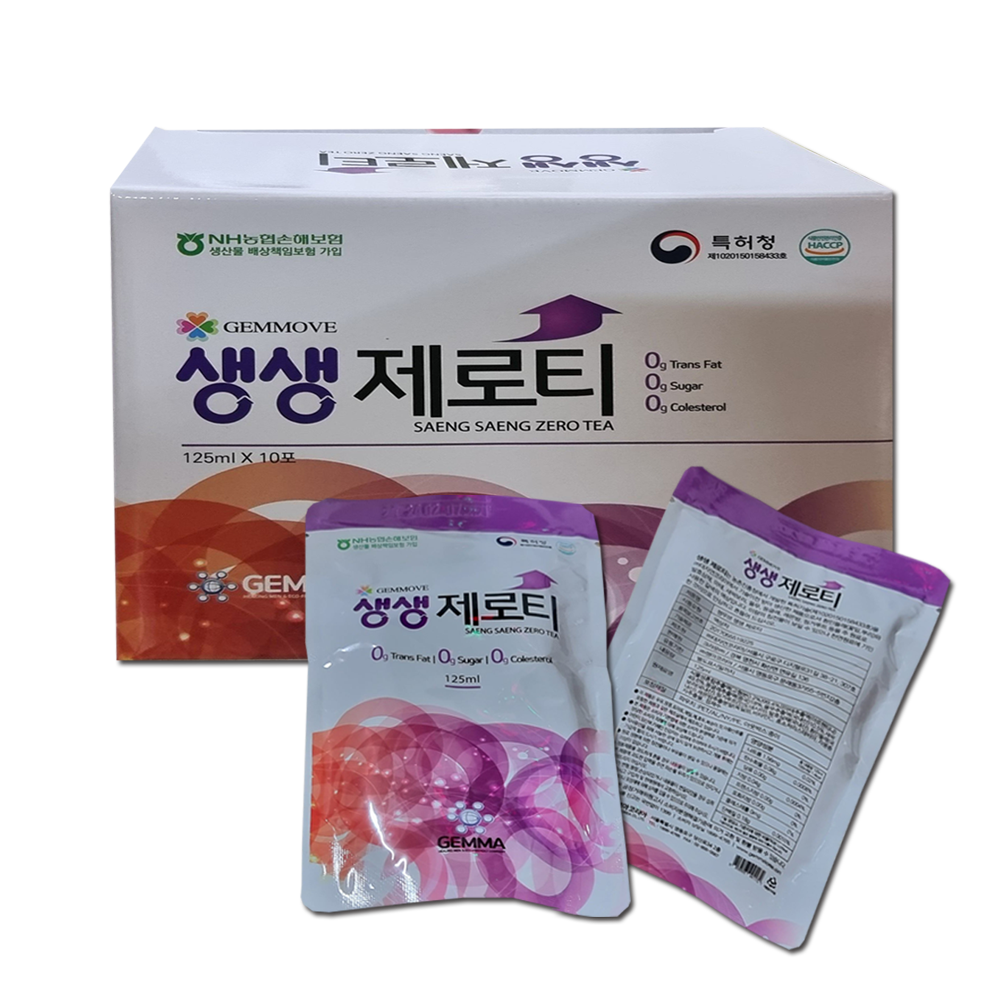 젬마<b>코리아</b> 젬무브 생생제로티 발효삼채 식이유황이 관절 <b>골밀도</b>향상 체중감량관리도움 농촌진흥청기술 액상차 1박스 30포