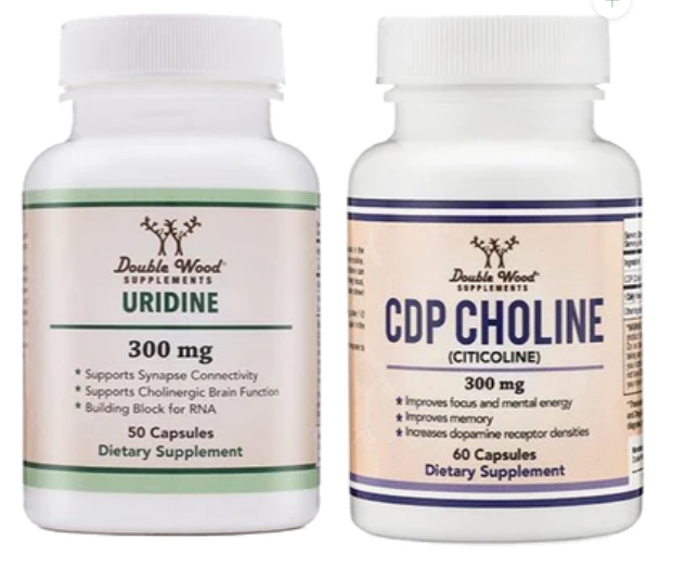 미국영양제 <b>CDP 콜린</b> + 우리딘 콤보 Double Wood Supplements