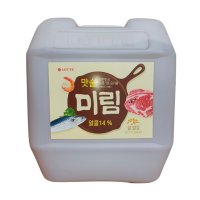 롯데 미림18L 맛술 식초 발사믹 대용량 업소용