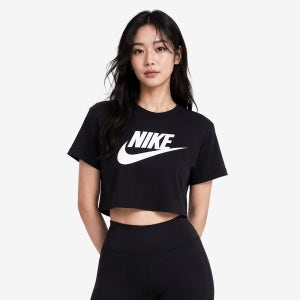 나이키 우먼 NSW 퓨추라 크롭 반팔티 BV6176-010