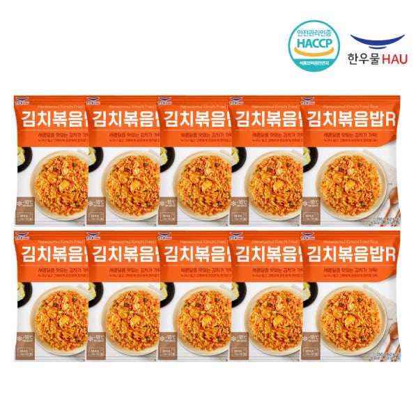 한우물 김치볶음밥 250g 10봉